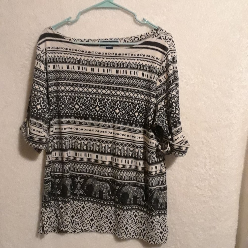 Karen Scott blouse XL